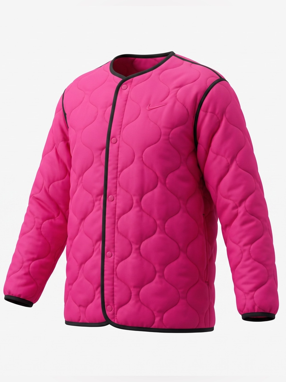 Nike Therma-Fit Life 3-in-1 Hot Pink Jacket Pink Parka Liner Mens Size Large